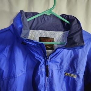 Stearns Dry Wear Rain Jacket Mens XL Blue Black